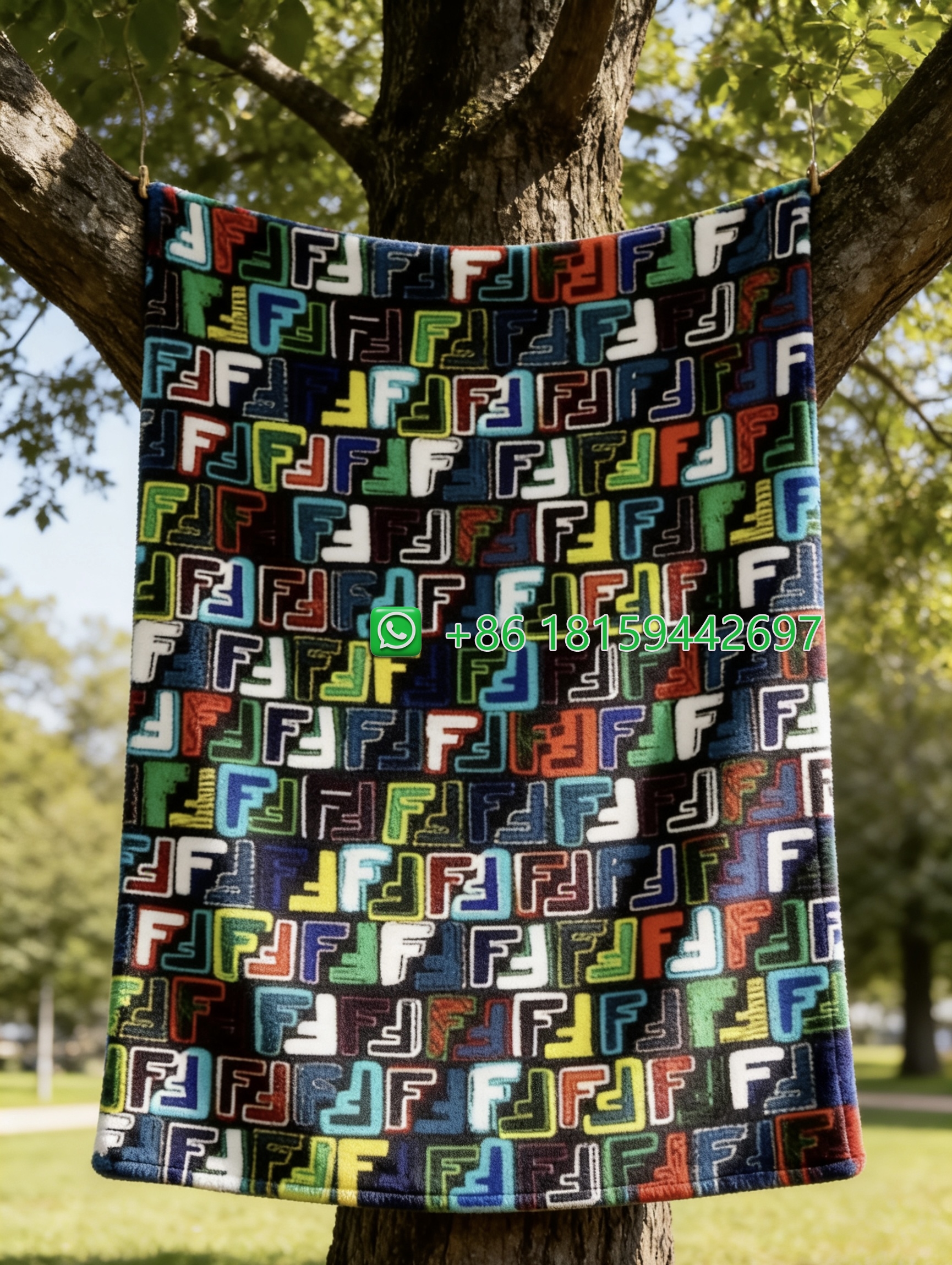 Fendi Throw Blankets